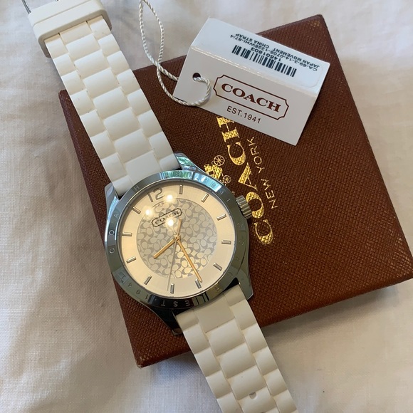 Coach Accessories - Brand new white coach watch